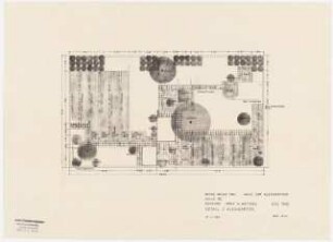 Grüne Woche 1964, Berlin: Detail 2 Kleingärten 1:100