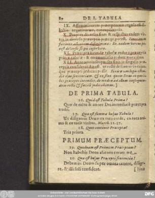 De Prima Tabula.