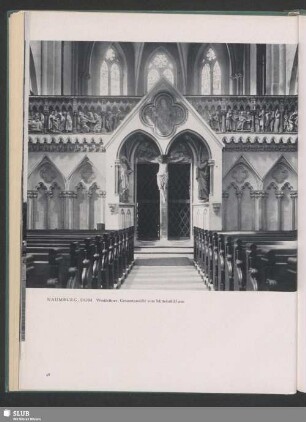 Naumburg, Dom. Westlettner