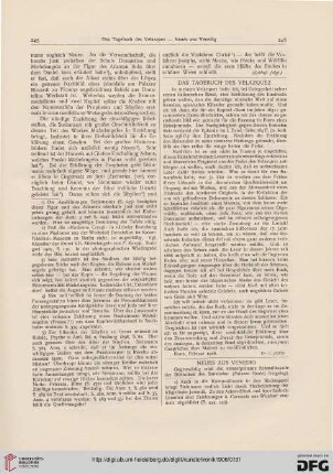 Das Tagebuch des Velazquez
