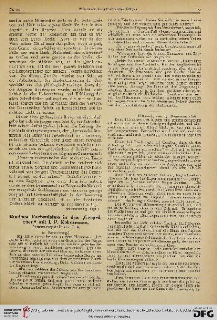 15: Goethes Farbenlehre in den "Gesprächen" mit I. P. Eckermann [2]