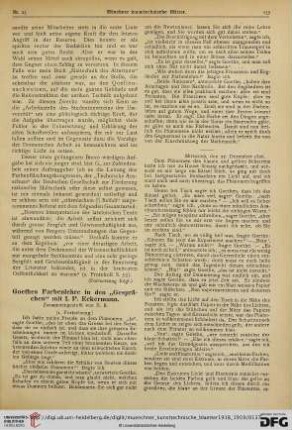 15: Goethes Farbenlehre in den "Gesprächen" mit I. P. Eckermann [2]