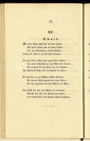 XV. Ewald