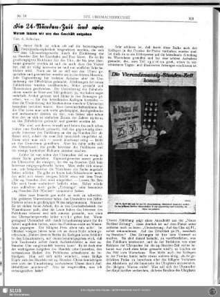 Die 24-Stunden-Zeit und wir