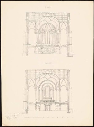 Zionskirche, Berlin: Chor- und Orgelansicht