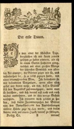 Der erste Traum - Der 166. Traum.