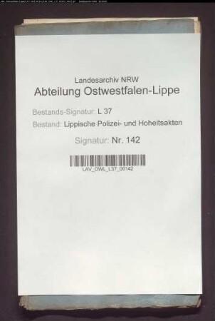Chirurgische Praxis des Lemgoer Babiergesellen Henrich Nagel zu Detmold