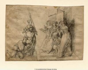 Gruppe aus der Verleumdung des Apelles