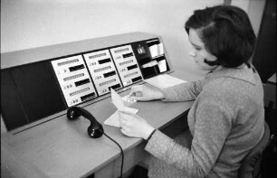 Weckdienst der Bundespost per Telefon.