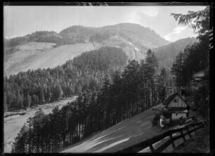 Österreich, Steiermark. Blick auf den Erzberg