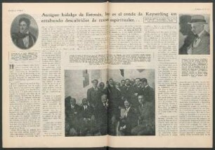 Antiguo hidalgo de Estonia, hoy es el conde de Keyserling un arrabundo descubridor de reinos espirituales ...