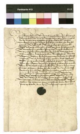 Bestätigung der Ablösung von Ludwigstein durch Landgraf Wilhelm