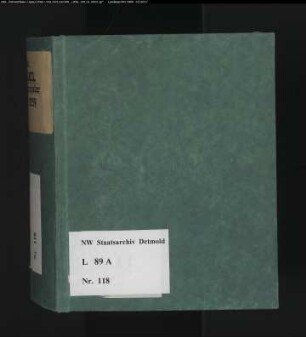 Gogerichtsregister Vogtei Heiden