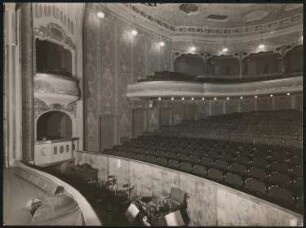 Kurtheater, Bad Kissingen: Ansicht Zuschauerraum und Proszenium