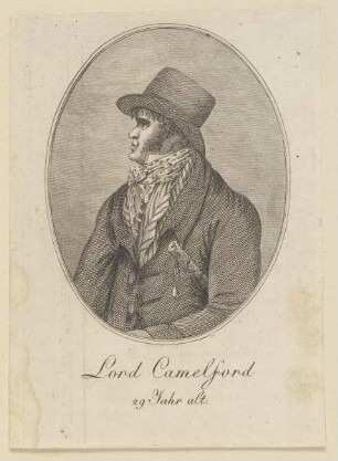 Bildnis des Thomas Pitt Camelford