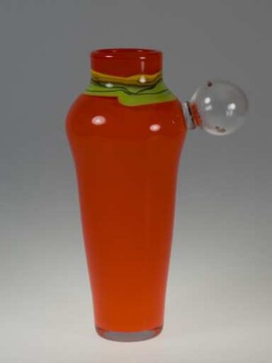 Vase mit Glasperlenblase