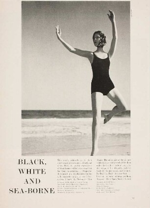 Modeaufnahme, Tearsheet (Mademoiselle)