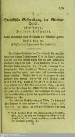 Statistische Beschreibung der Görlitzer Haide : (Fortsetzung)