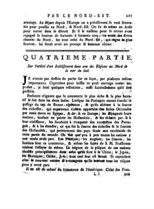IV. Partie