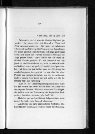 Nürnberg, den 13. Juni 1908