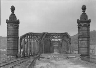 Bad Schandau, Eisenbahn- und Straßenbrücke