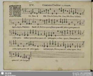 XV. Fide Deo et sis fortis