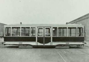 Nürnberg, Straßenbahn nach Fürth, Beiwagen