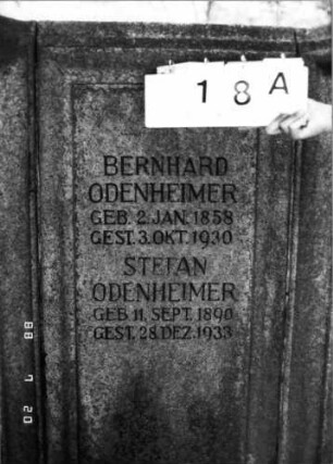 Grabstein 18A