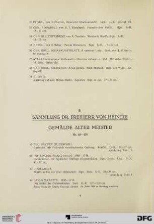 B. Gemälde Alter Meister (Nr. 40-155)