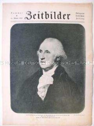 Illustrierte Beilage der "Vossischen Zeitung" zum 200. Geburtstag von George Washington