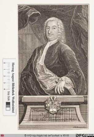 Bildnis Johann Friedrich Nolte(nius)