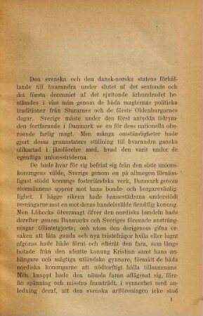 Svensk-Danska förhandlingar 1593 - 1600 : akademisk afhandling