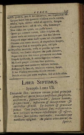 Liber Septimus. - Liber Octavus.