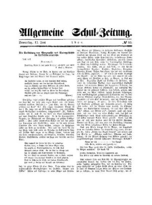 Die Verbindung von Geographie und Naturgeschichte im Volksschulunterricht