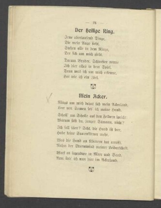 Mein Acker