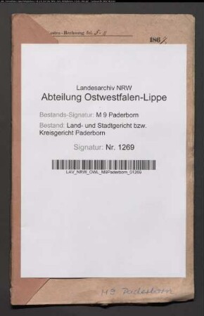 Erblasser: Schaefers, Anna Maria: