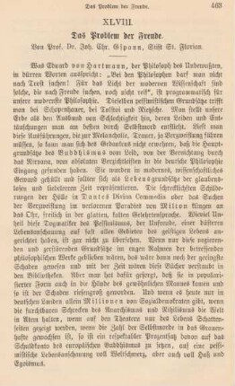 463-469 Das Problem der Freude