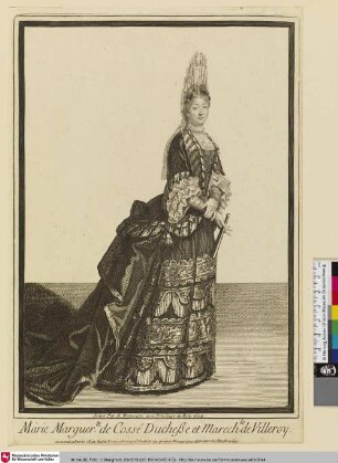 Marie Marguer.te de Cossé Ducheße et Marech.le de Villeroy