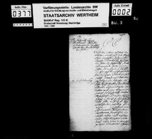 Verhandlungen des westfälischen Grafenkollegiums.