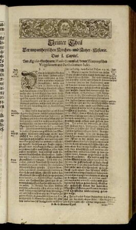 Dritter Theil. Der unpartheyischen Kirchen- und Ketzer-Historie.