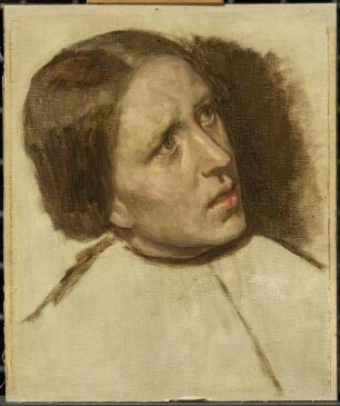 Bildnisstudie Anna Gertrud Scheffer, geborene von Gebren