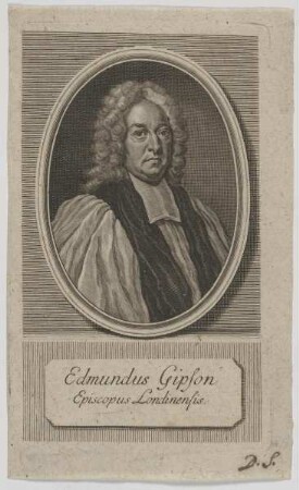 Bildnis des Edmundus Gipson