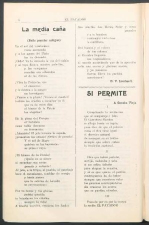 La media caña : (Baile popular antiguo)