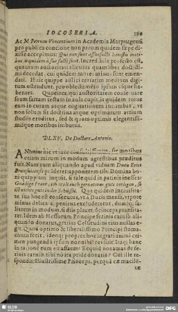 DLXV. De Doctore Antonio