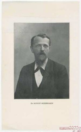 Dr. August Heerwagen