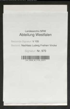 Charakterisierung Louise Vinckes durch ihre Mutter
