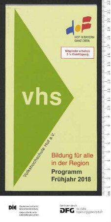 Programm 1. Semester 2018
