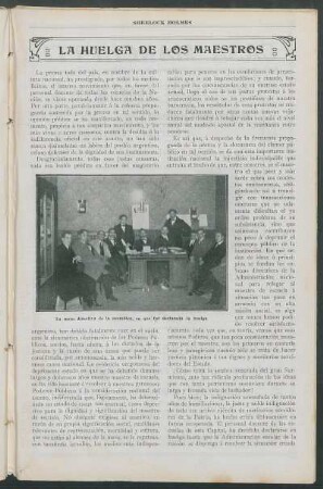 La huelga de los maestros