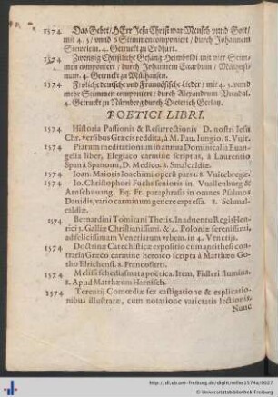 Libri Poetici.