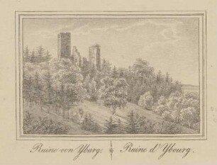 Ruine von Yburg - Ruine d'Ybourg